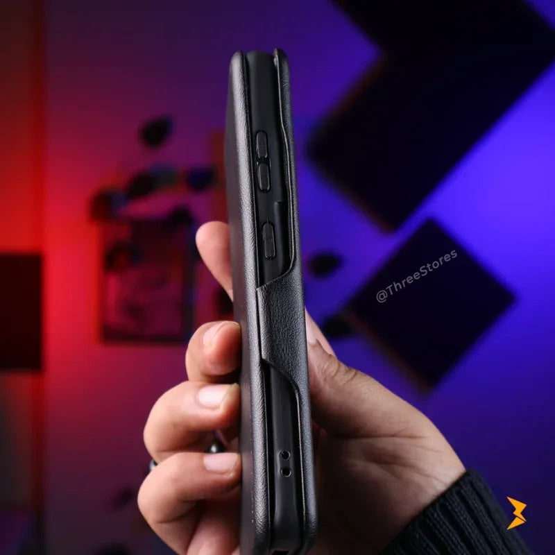 HDD Flip Wallet Leather Case Samsung S21 Ultra - Three