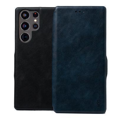 HDD Flip Wallet Leather Case Samsung S24 Ultra - Three