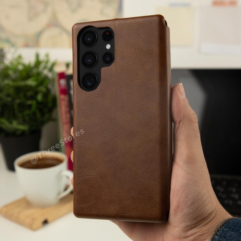 HDD Flip Wallet Leather Case Samsung S25 Ultra - Three