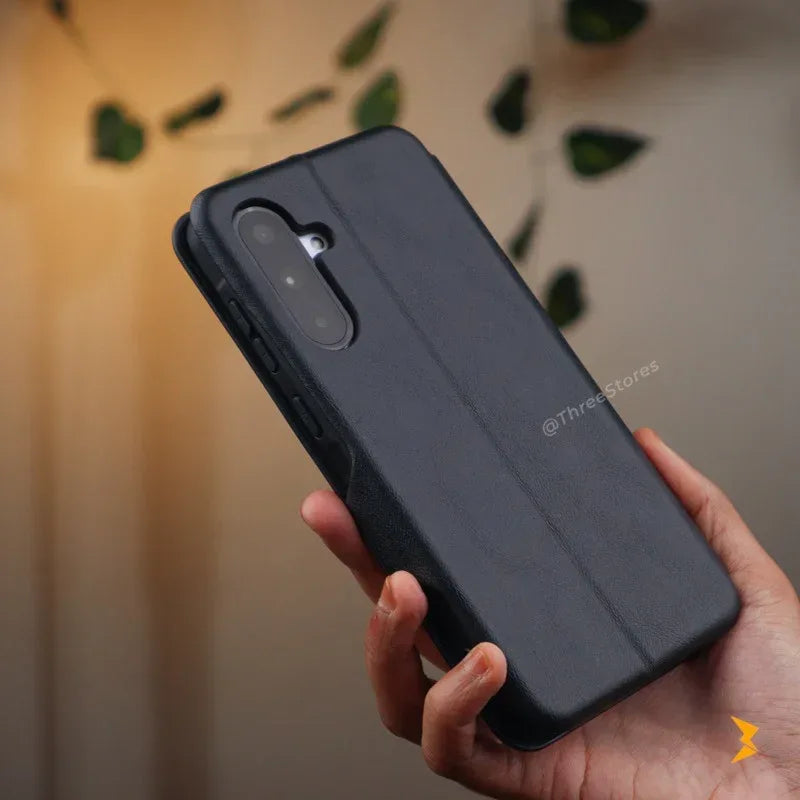 HDD Flip Wallet Leather Case Samsung A36 - Three