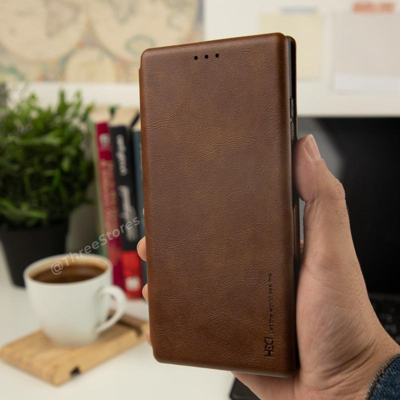 HDD Flip Wallet Leather Case Samsung S25 Ultra - Three