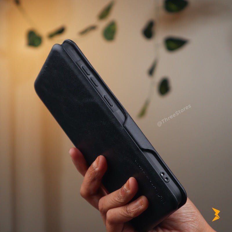 HDD Flip Wallet Leather Case Samsung A36
