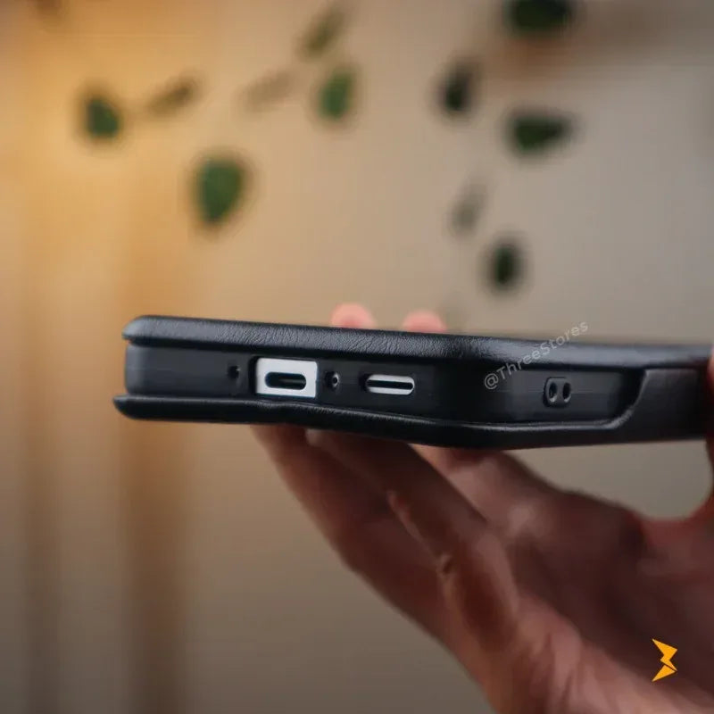 HDD Flip Wallet Leather Case Samsung A36 - Three