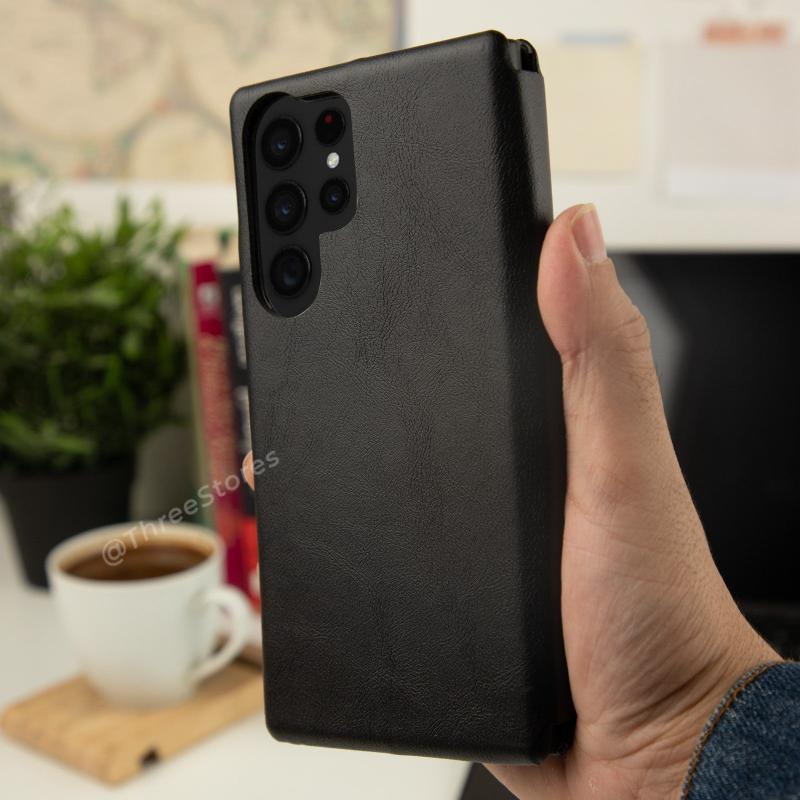 HDD Flip Wallet Leather Case Samsung S25 Ultra - Three