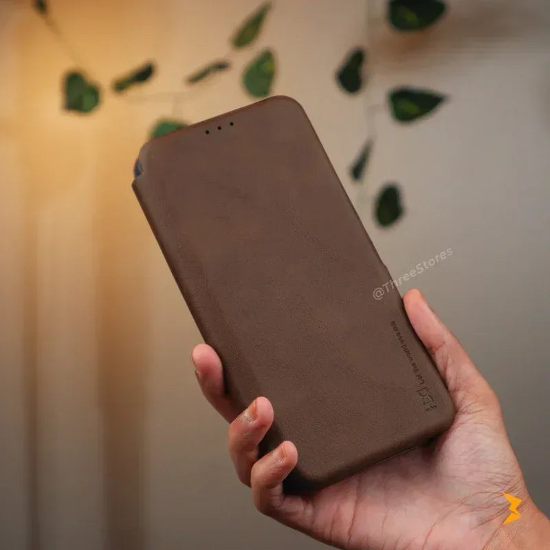 HDD Flip Wallet Leather Case Samsung A36 - Three