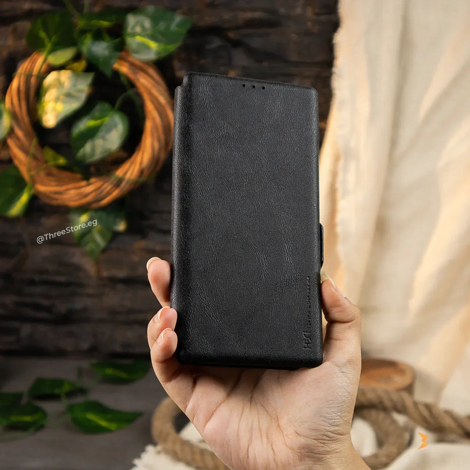 HDD Flip Wallet Leather Case Samsung Note 10 Plus - Three