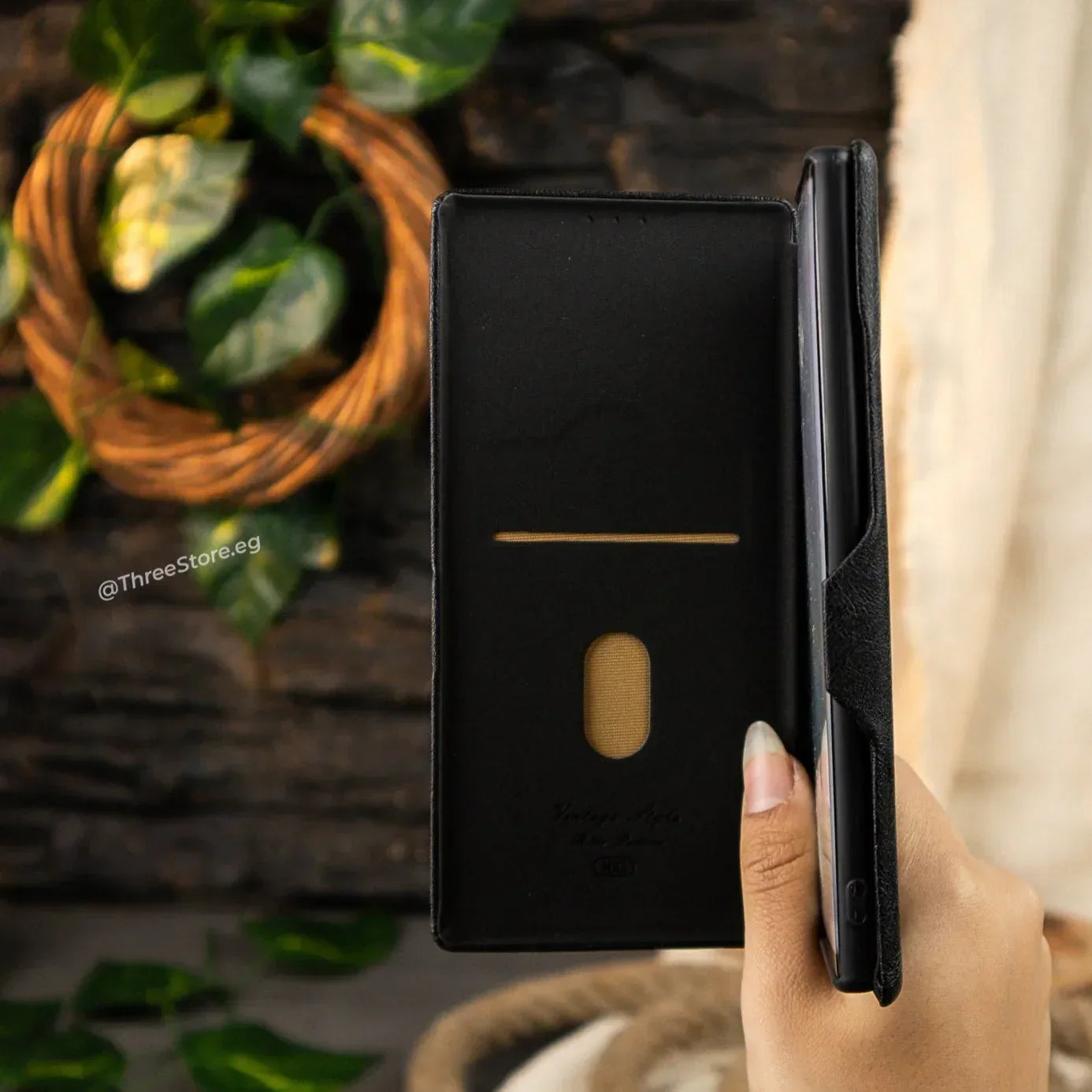 HDD Flip Wallet Leather Case Samsung Note 10 Plus - Three