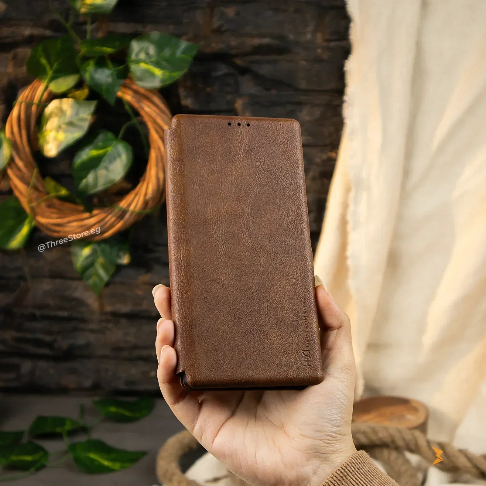 HDD Flip Wallet Leather Case Samsung Note 10 Plus - Three