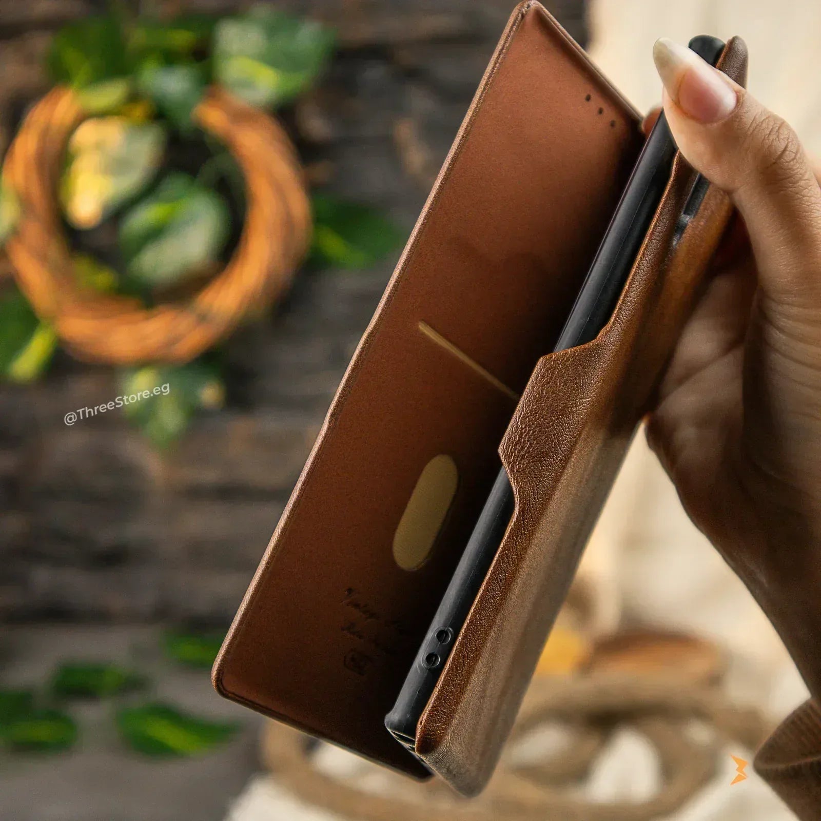 HDD Flip Wallet Leather Case Samsung Note 10 Plus - Three