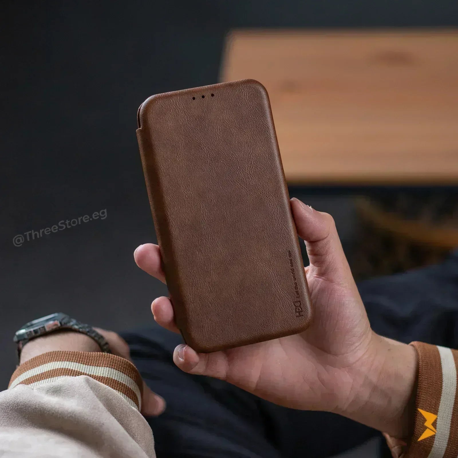 HDD Flip Wallet Leather Case Samsung A56 - Three