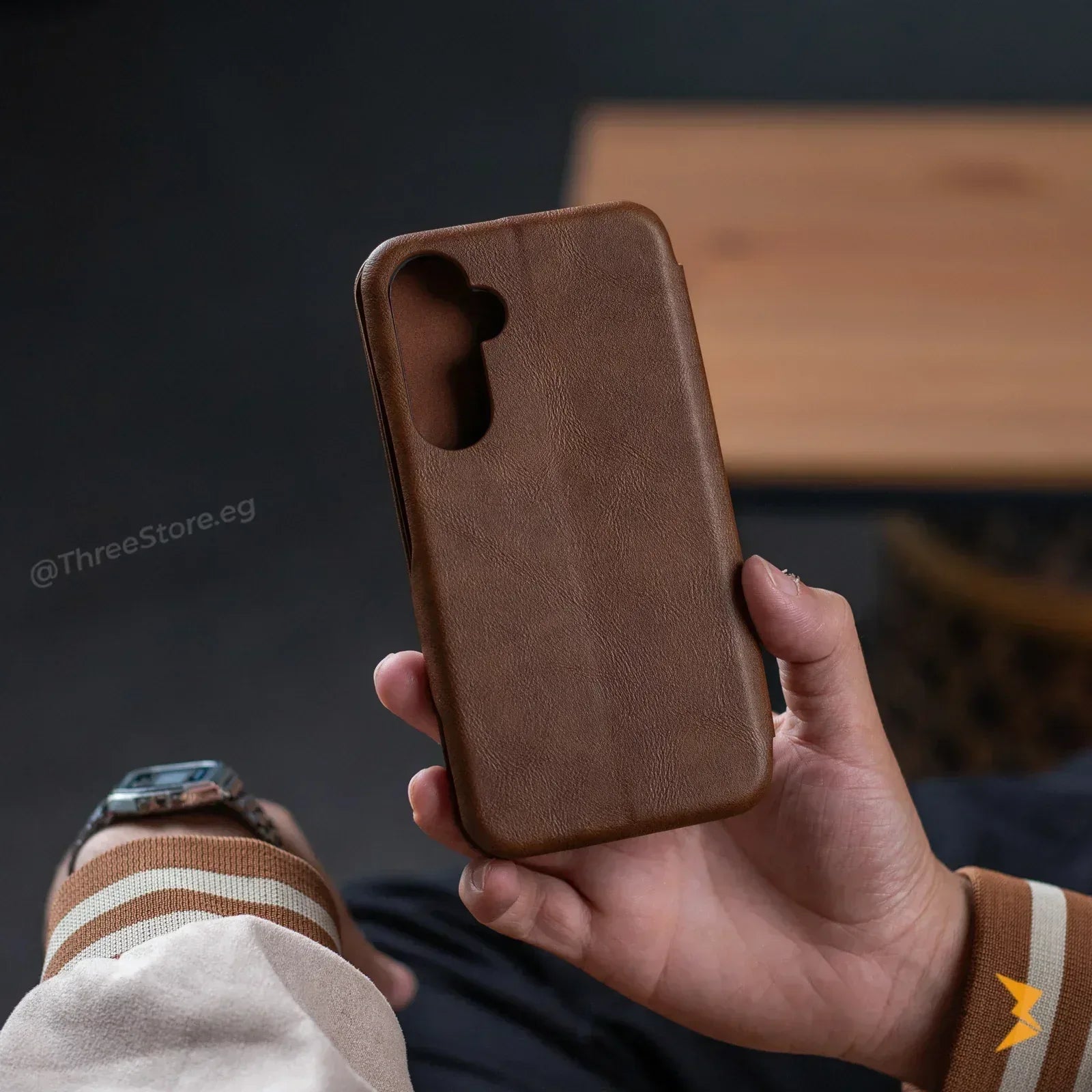 HDD Flip Wallet Leather Case Samsung A34 - Three