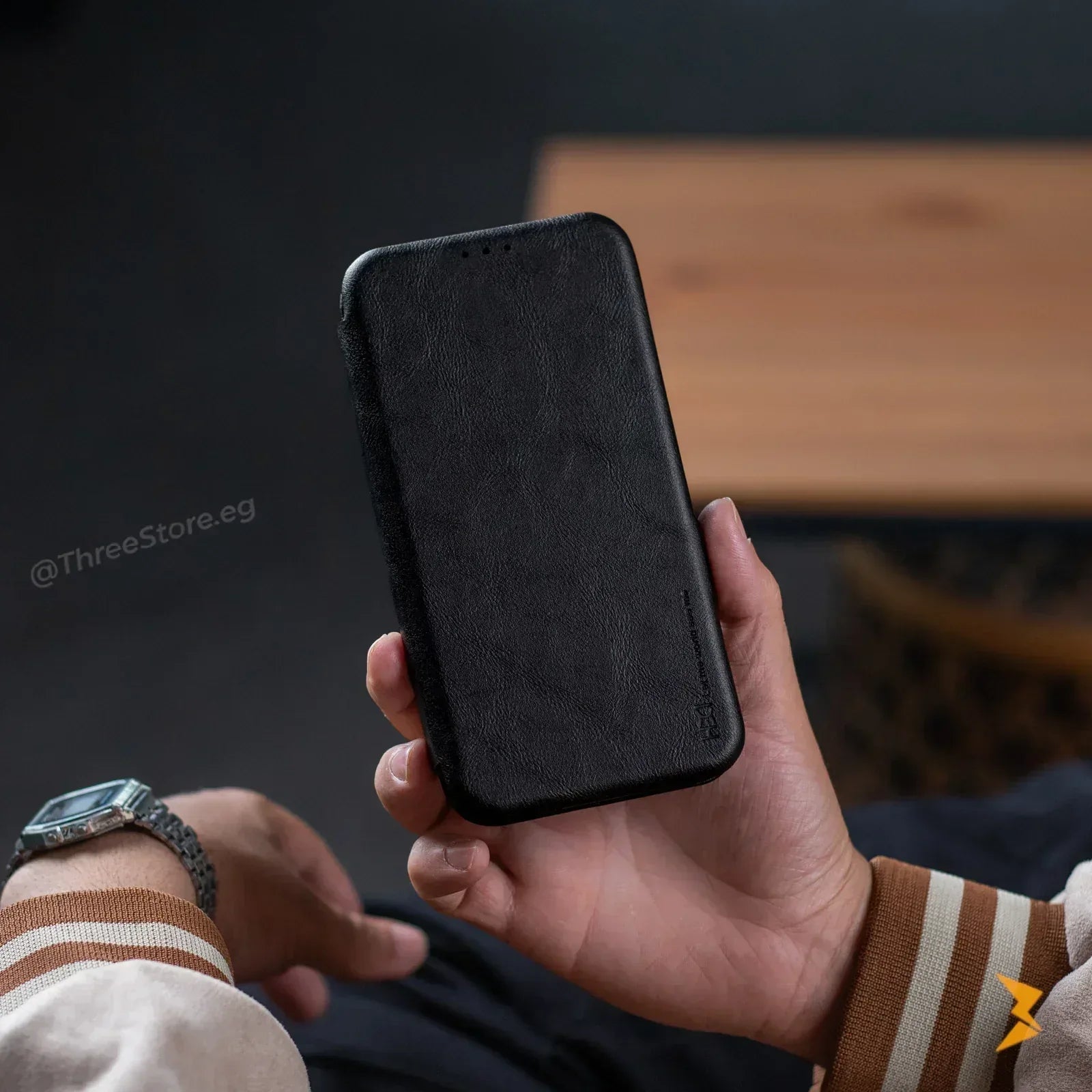 HDD Flip Wallet Leather Case Samsung A55 - Three