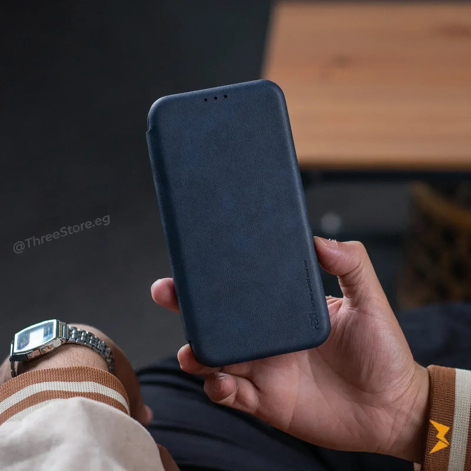 HDD Flip Wallet Leather Case Samsung A34 - Three