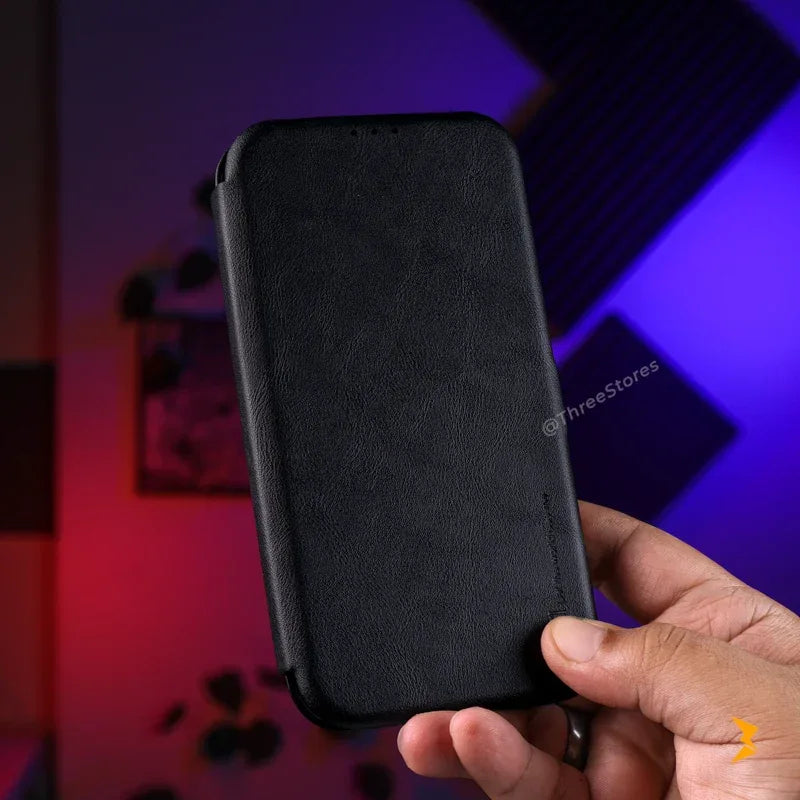 HDD Flip Wallet Leather Case iPhone 17 Pro Max - Three