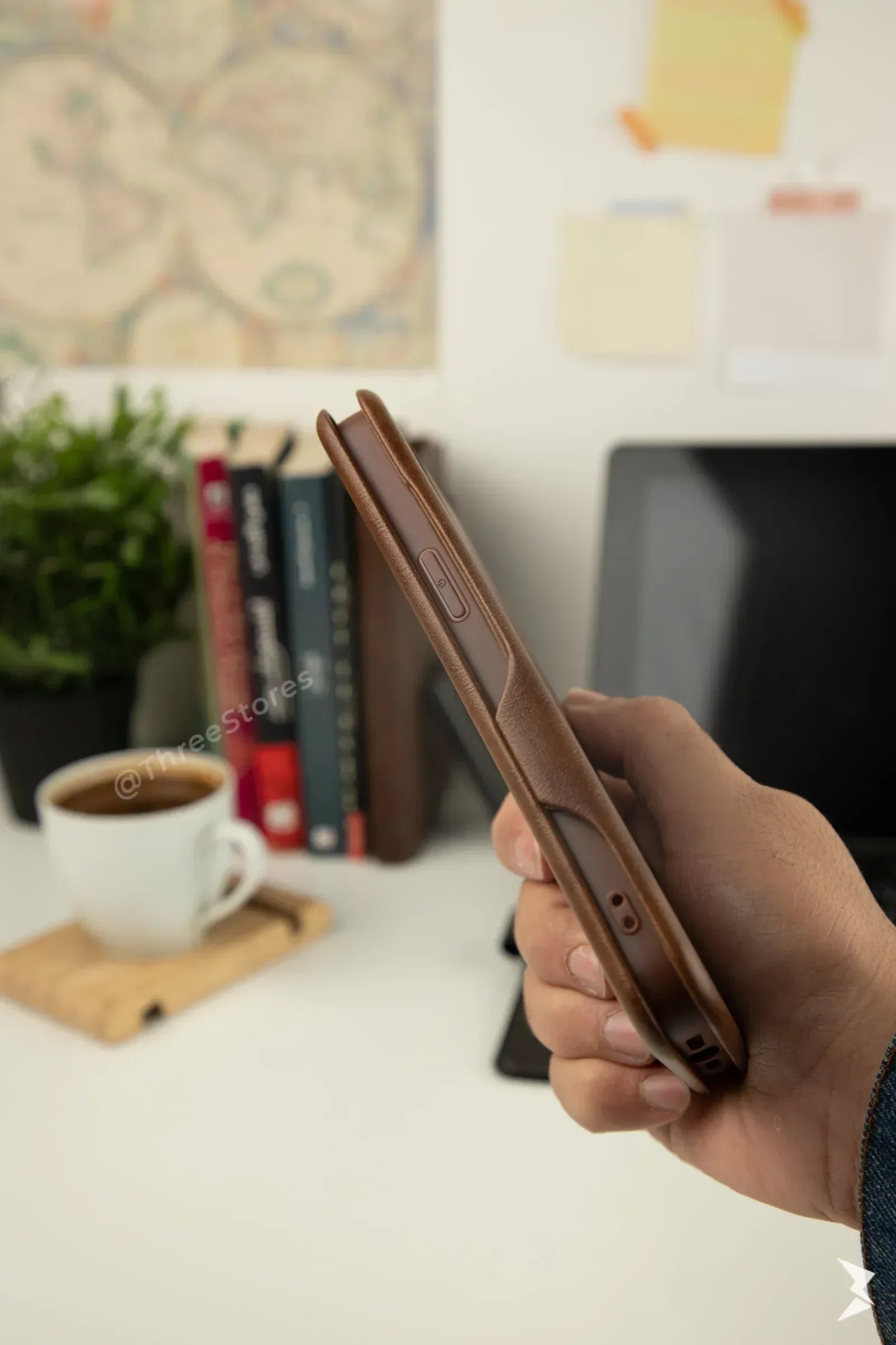 HDD Flip Wallet Leather Case iPhone 14 Pro Max - Three