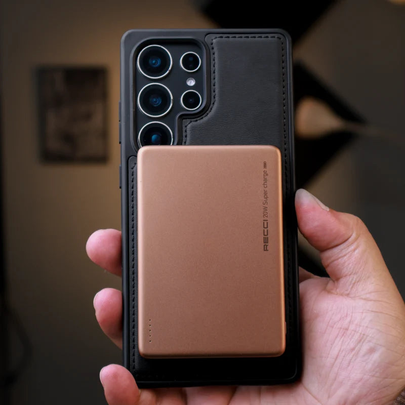 HDD Leather Dots Magsafe Case Samsung S23 Ultra