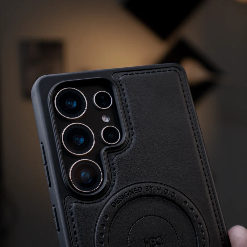 HDD Leather Dots Magsafe Case Samsung S23 Ultra