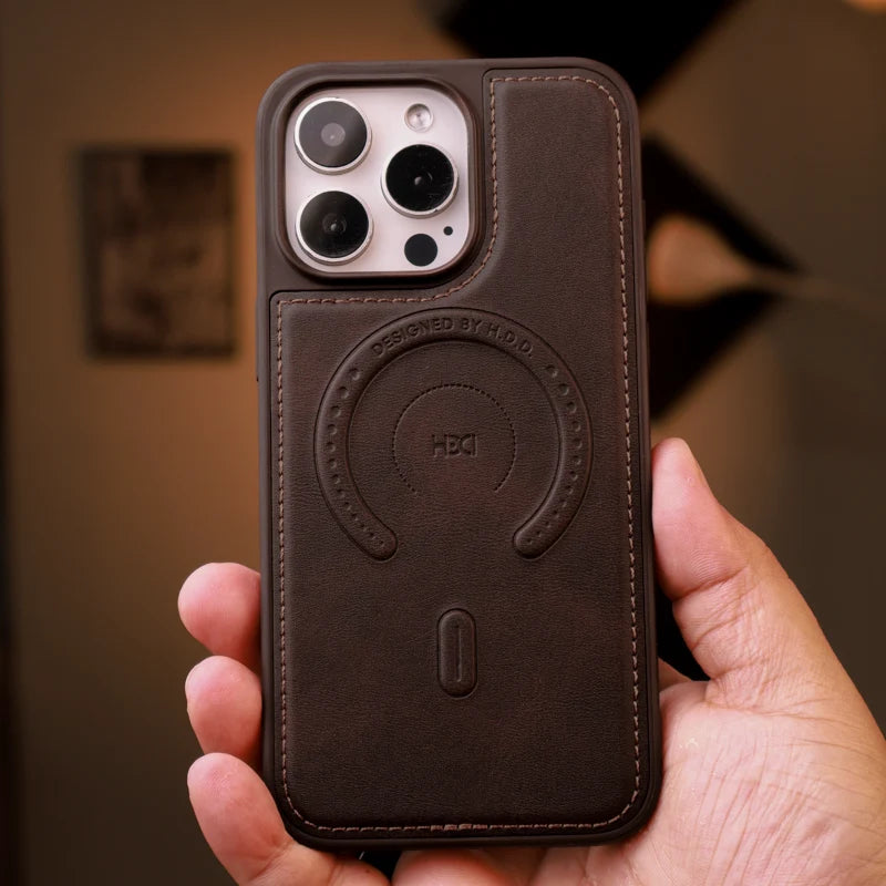 HDD Leather Dots Magsafe Case iPhone 12 /12 Pro