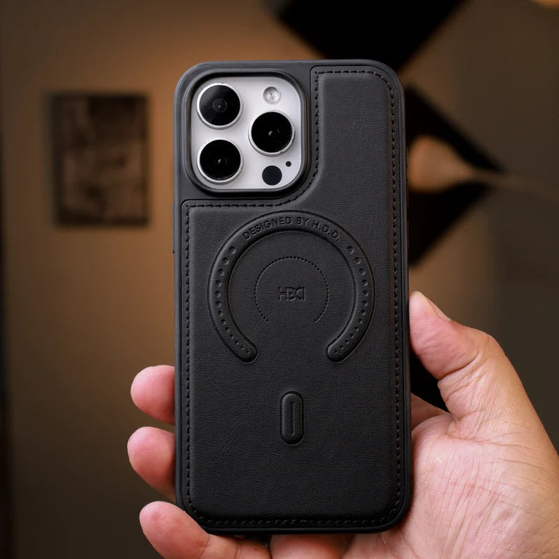 HDD Leather Dots Magsafe Case iPhone 11 Pro Max