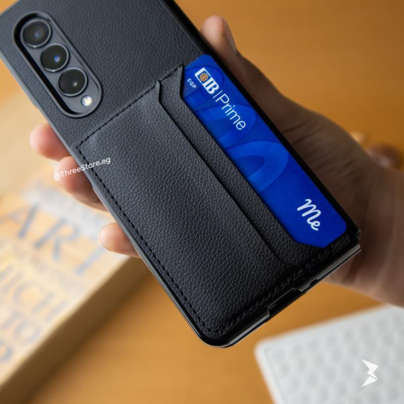 HDD Leather Pocket Case Samsung Z Fold 4 - Three