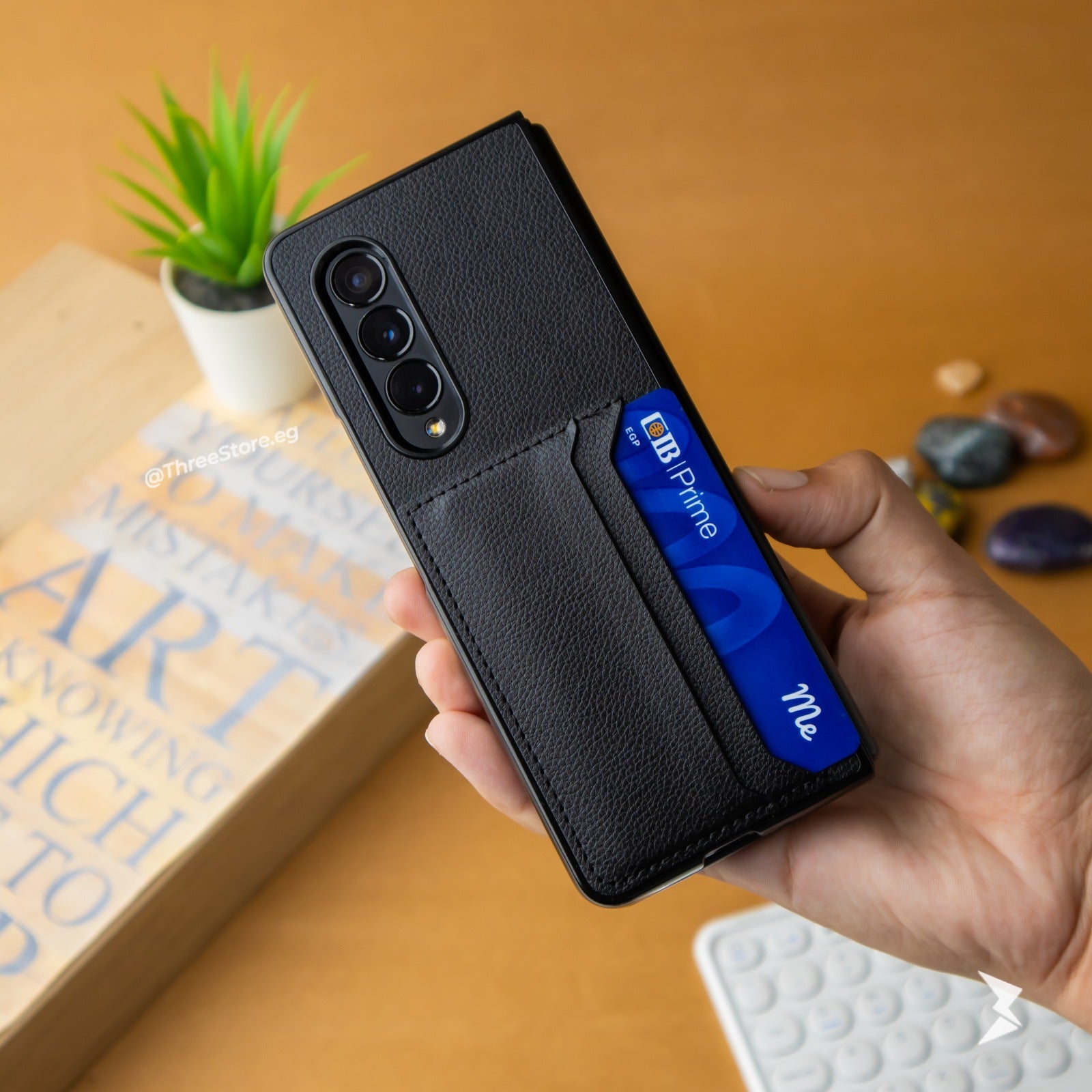 HDD Leather Pocket Case Samsung Z Fold 3