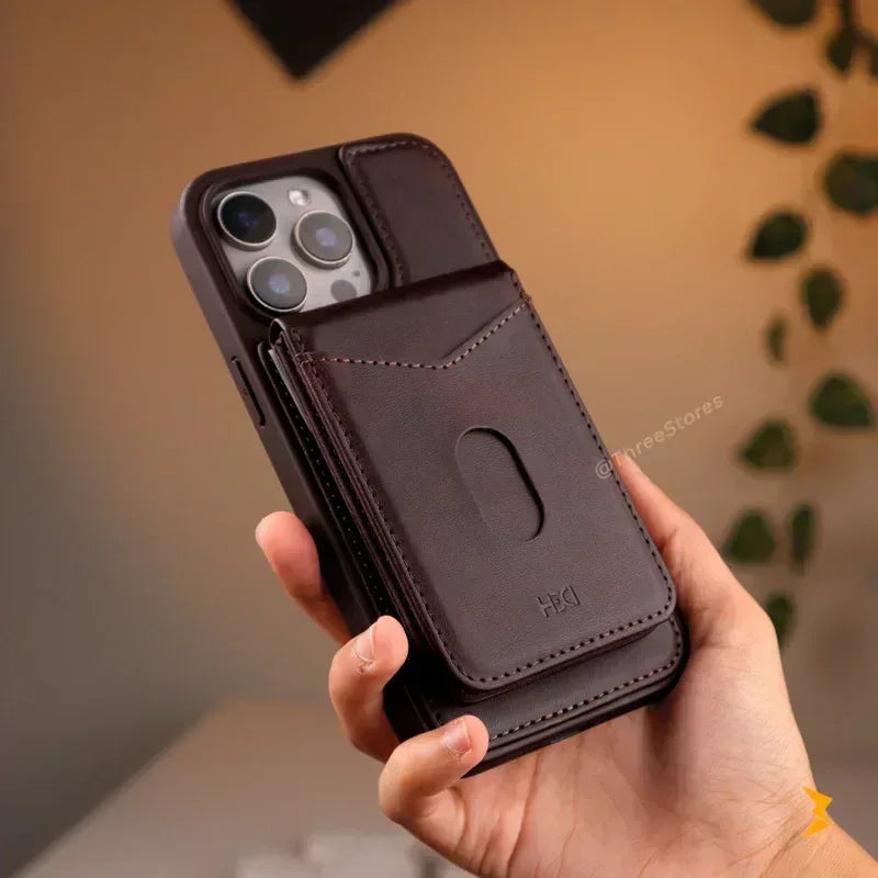 HDD Ledger Magsafe Wallet Case iPhone 16 Pro Max - Three