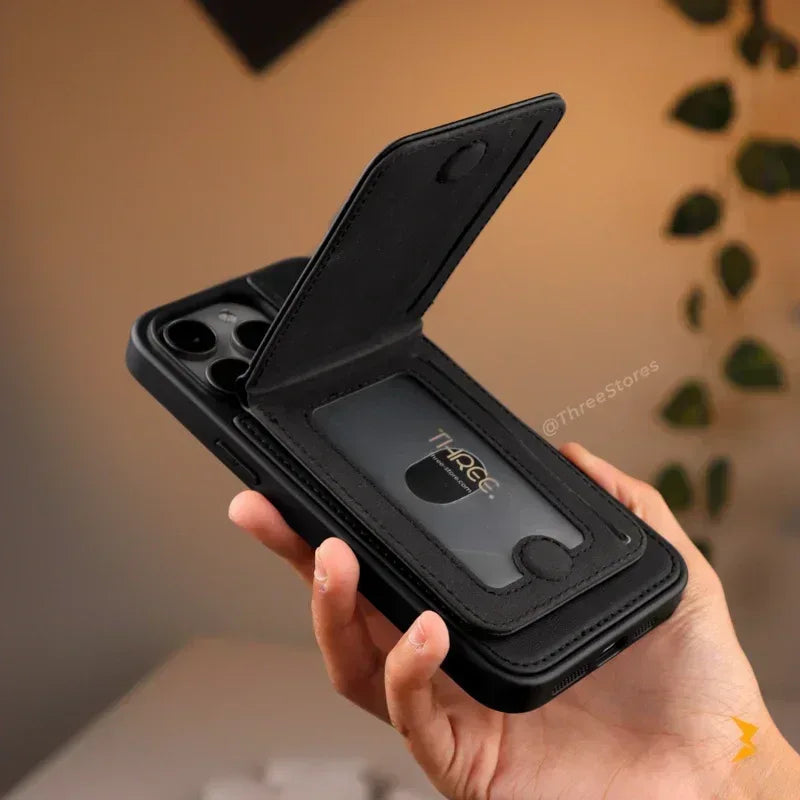 HDD Ledger Magsafe Wallet Case iPhone 16 Pro Max - Three