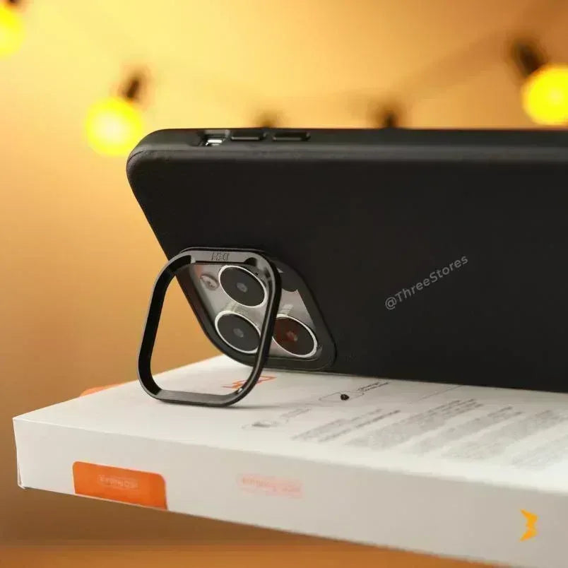 HDD Luxury Stand Camera Case iPhone 13 Pro Max - Three