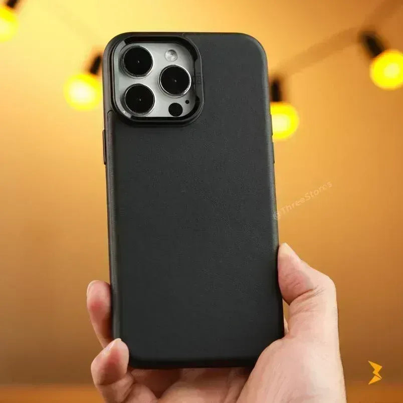 HDD Luxury Stand Camera Case iPhone 13 Pro Max - Three