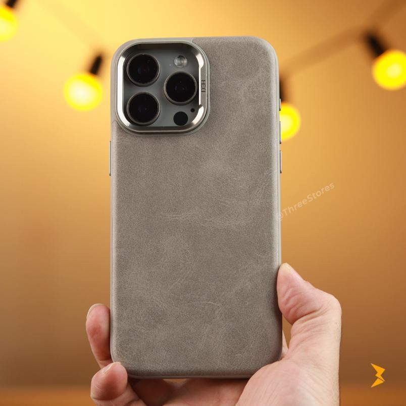 HDD Luxury Stand Camera Case iPhone 13 Pro Max - Three