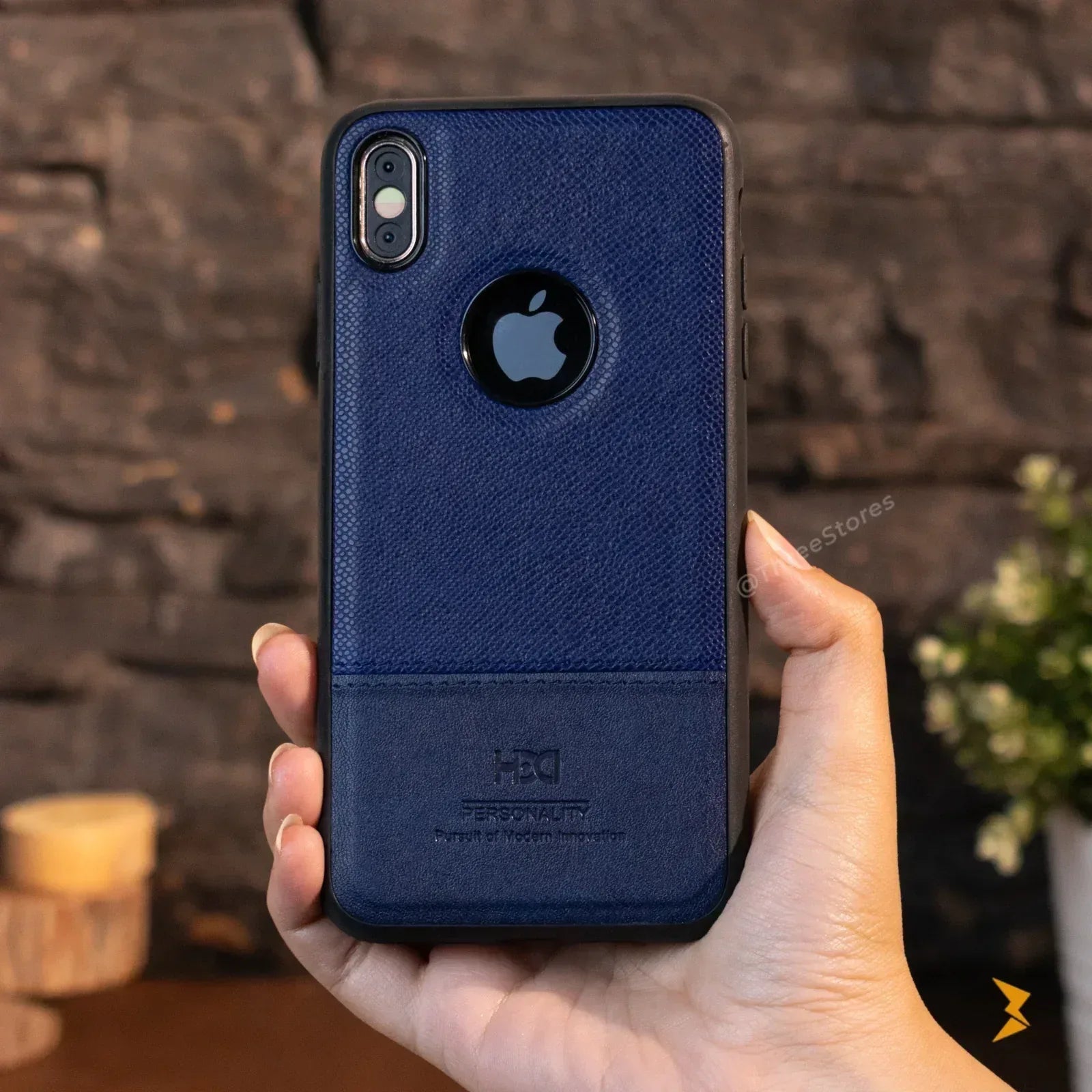 HDD Mix Leather Case iPhone X Max - Three