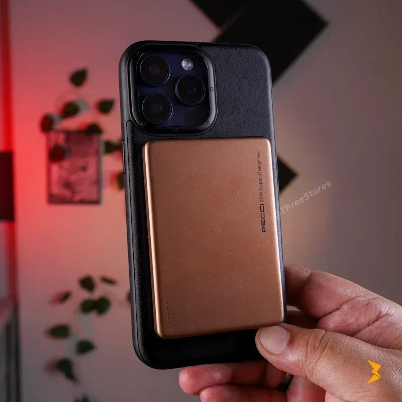 HDD Modern Leather Stand Case iPhone 16 Pro Max - Three