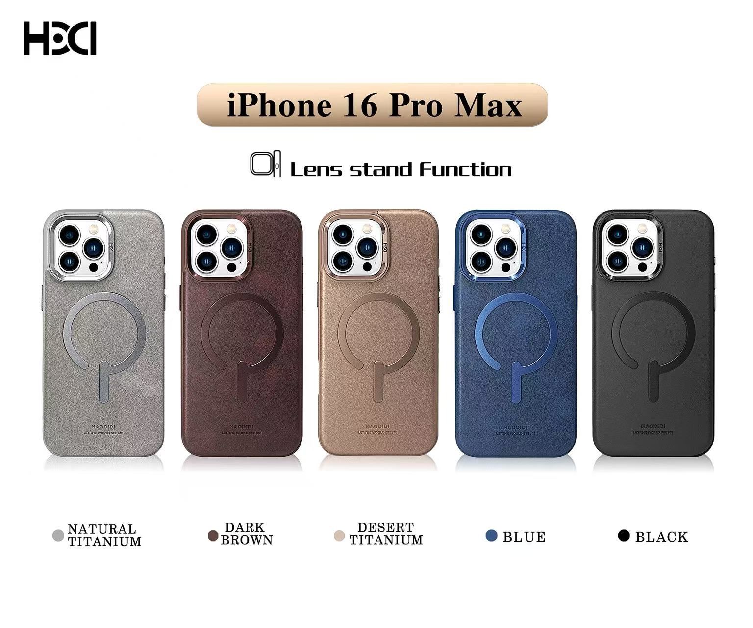 HDD Sigma Stand Magsafe Case iPhone 16 Pro Max