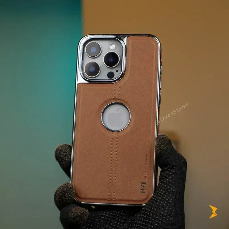 HDD Superb Leather Case iPhone 16 Pro Max - Three