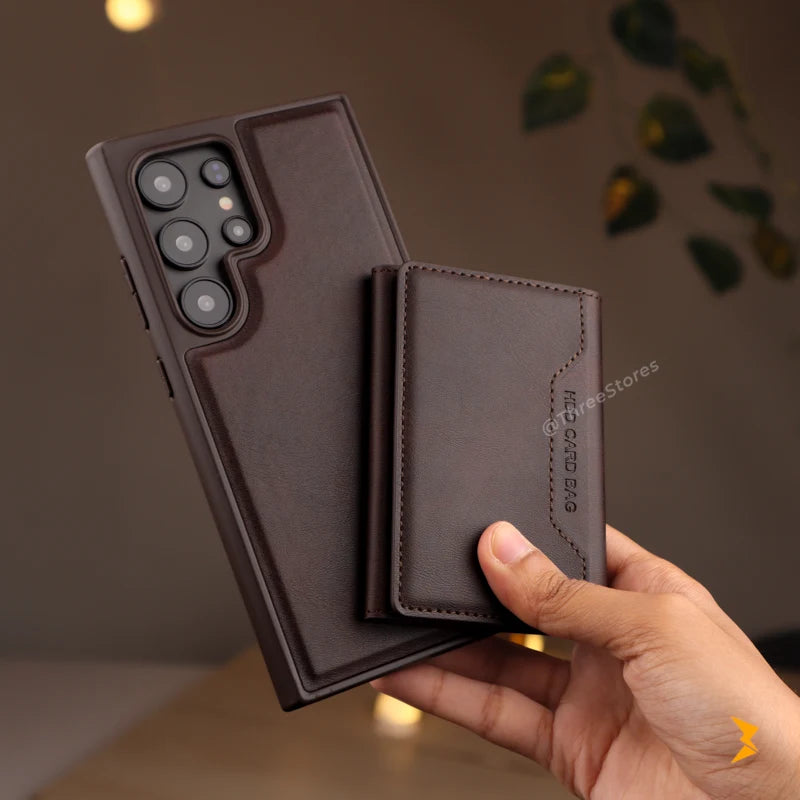 HDD Vox Leather Wallet Magsafe Case Samsung S25 Ultra