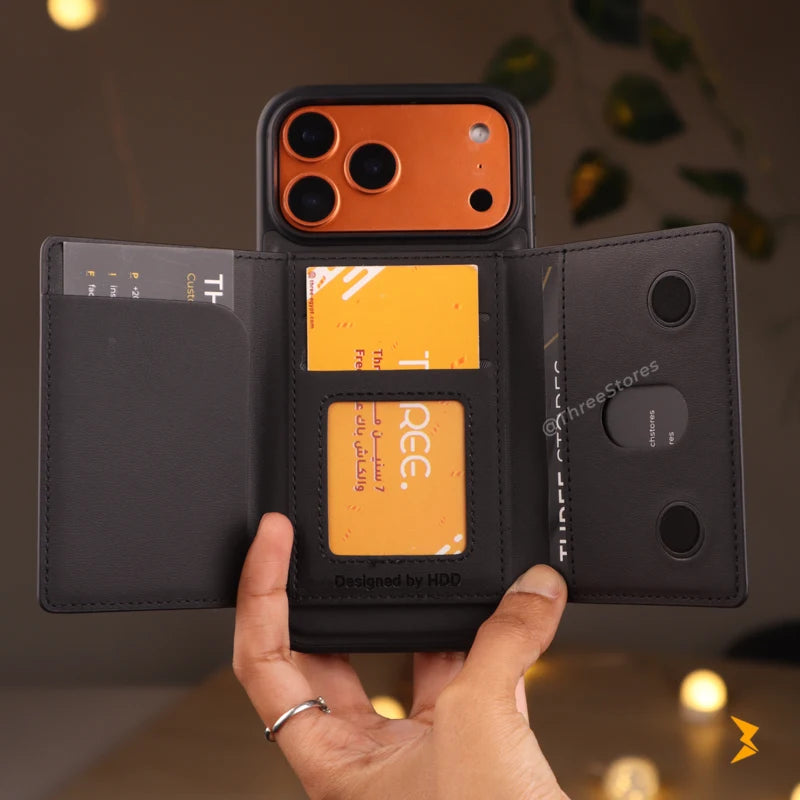 HDD Vox Leather Wallet Magsafe Case iPhone 17 Pro Max