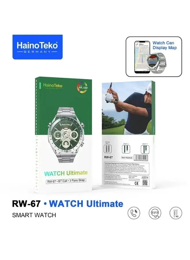 Haino Teko RW-67 Luxurious Smart Watch - Three