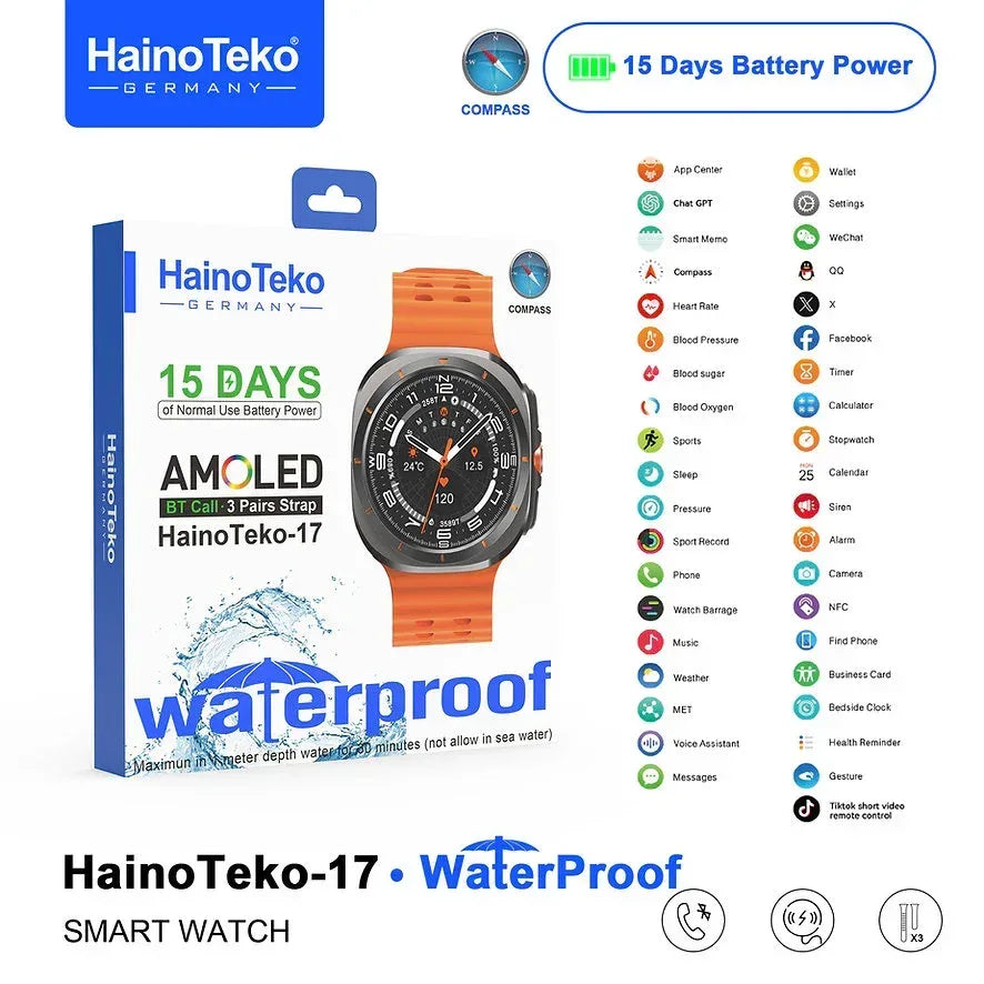 HainoTeko Smart Watch - 17 - Three