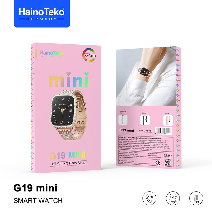 HainoTeko Smart Watch G19 Mini
