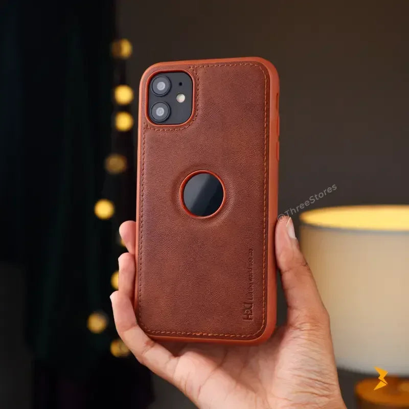 Hdd Leather Apple Case iPhone 11 - Three