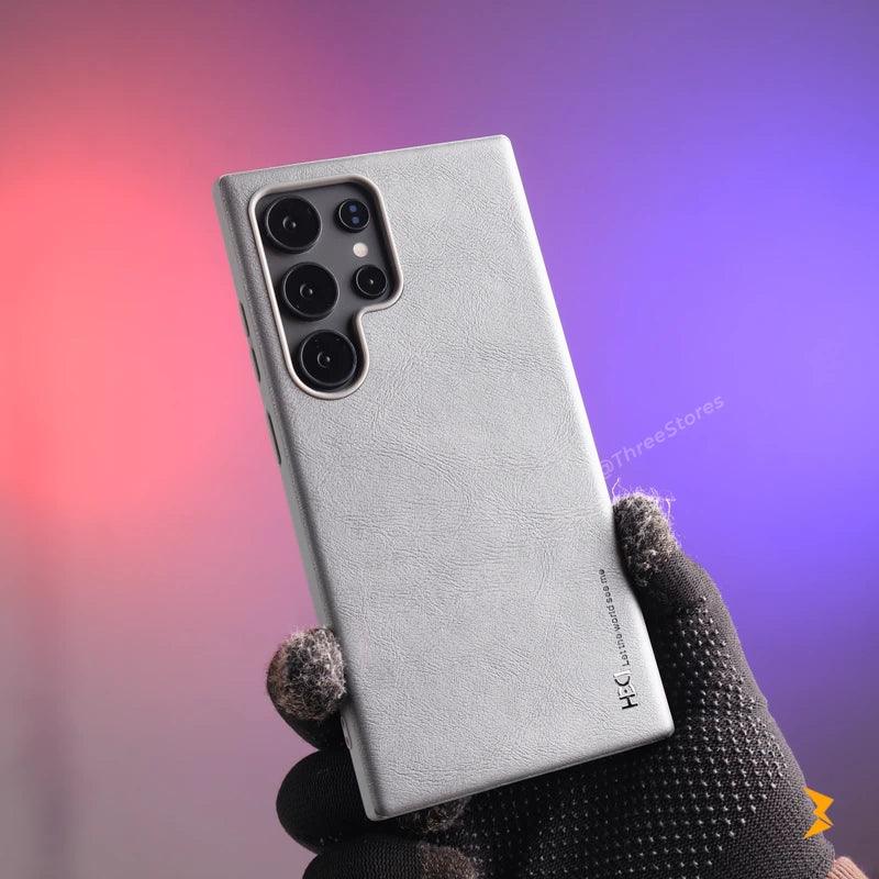 Hdd Sett Leather Case Samsung S24 Ultra - Three