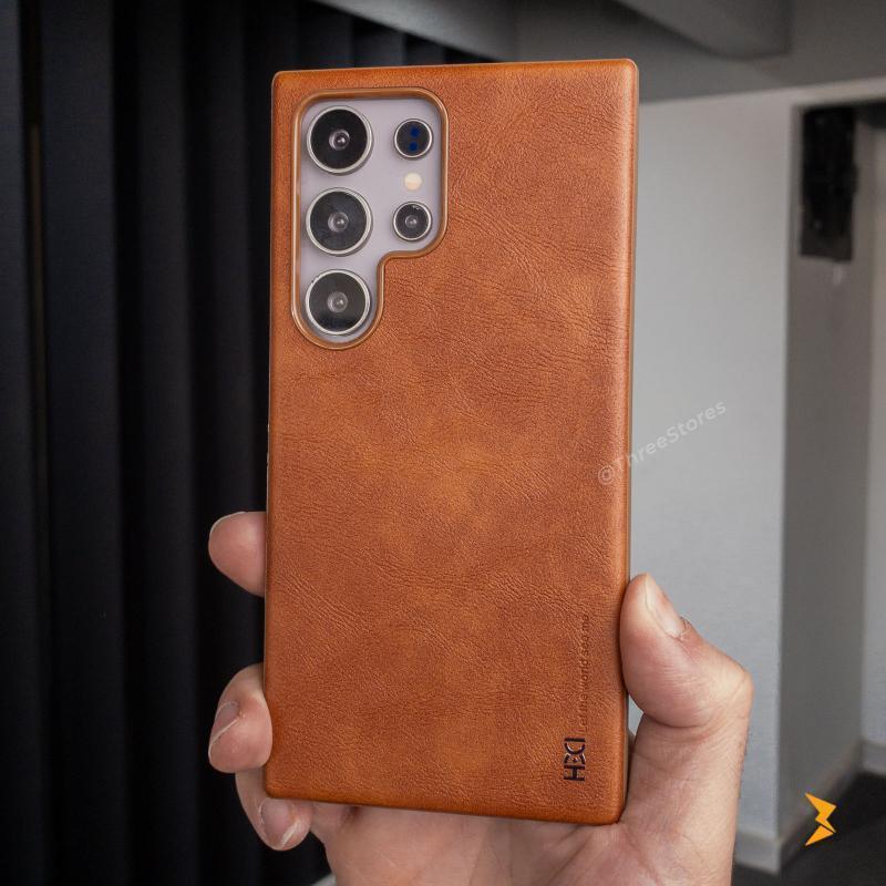 Hdd Sett Leather Case Samsung S25 Ultra - Three