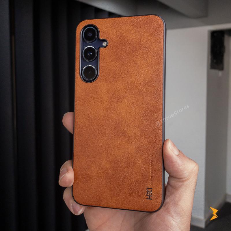 Hdd Sett Leather Case Samsung A35 - Three