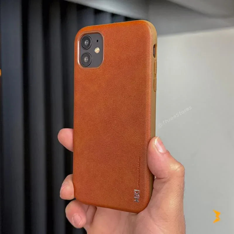 Hdd Sett Leather Case iPhone 11 - Three