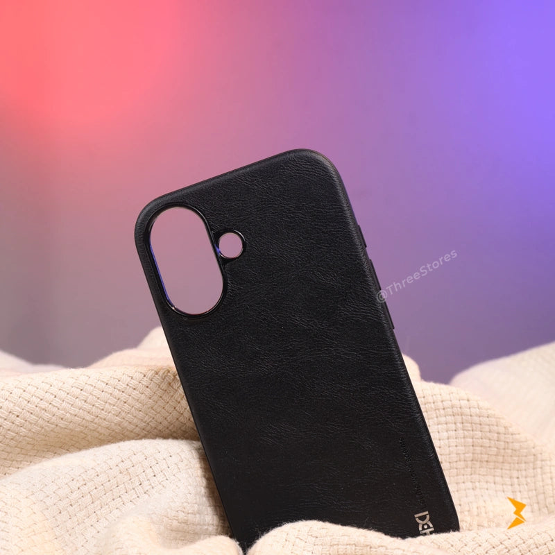 Hdd Sett Leather Case iPhone 16