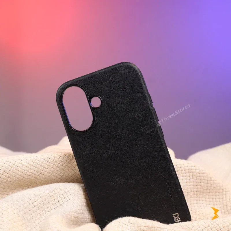 Hdd Sett Leather Case iPhone 16 - Three