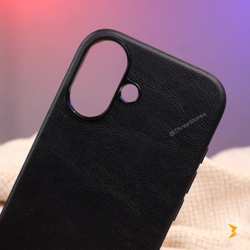 Hdd Sett Leather Case iPhone 16