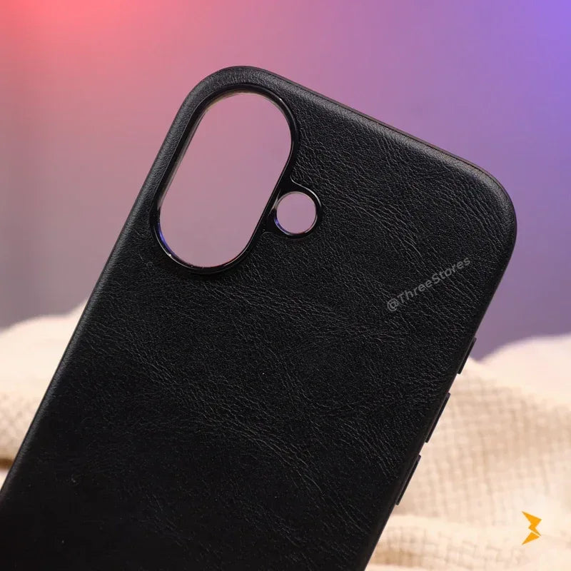 Hdd Sett Leather Case iPhone 16 - Three