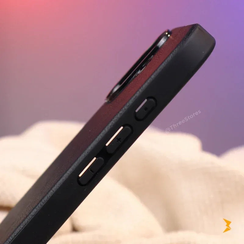 Hdd Sett Leather Case iPhone 16 - Three