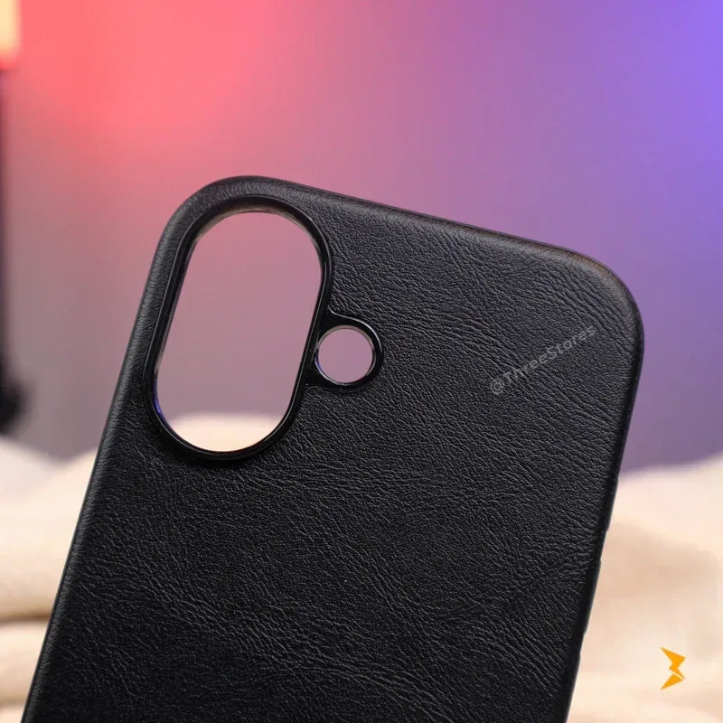 Hdd Sett Leather Case iPhone 16 - Three